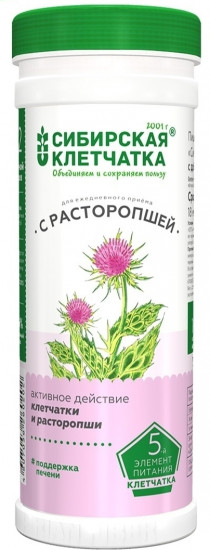 Клетчатка «С расторопшей»