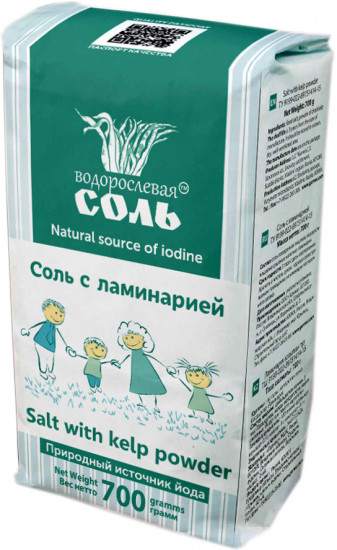Соль с ламинарией