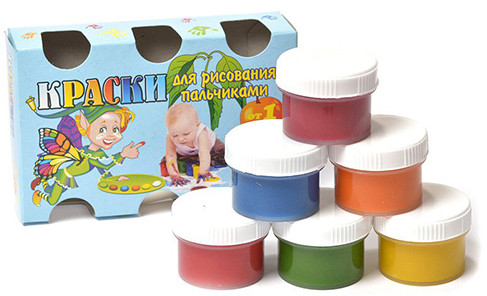 Краски пальчиковые