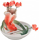 Блюдо с вилками «Золотая рыбка»