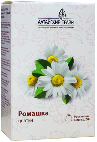 Цветки ромашки