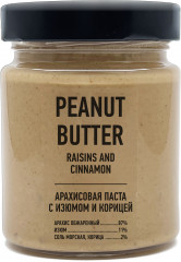 Паста арахисовая «Raisins & Cinnamon»