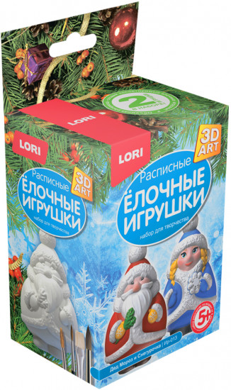 Набор для росписи ёлочных игрушек