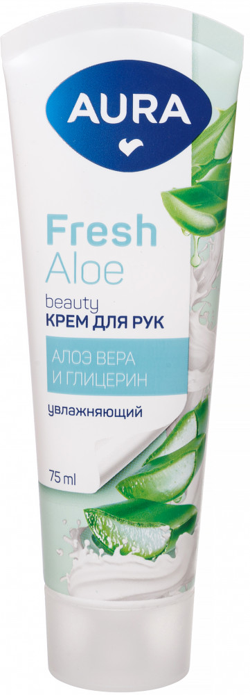 Крем для рук увлажняющий с глицерином и экстрактом алоэ | Beauty | Aura