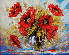 Картина по номерам «Букет маков»