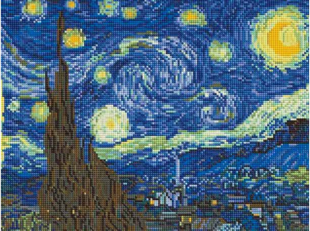 Мозаика алмазная «Звездная ночь» | Paintboy