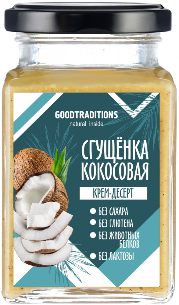 Крем-десерт «Сгущенка кокосовая» | Добрые традиции