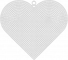 Канва пластиковая «Сердце»