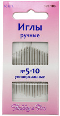 Набор игл универсальных №5-10