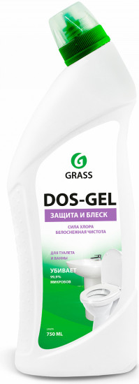 Гель чистящий дезинфицирующий «Dos Gel»
