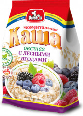 Каша овсяная с лесными ягодами