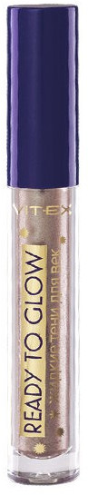 Тени для век жидкие, оттенок 102 Magic gold | Ready to glow | Вiтэкс