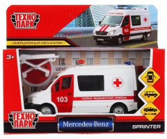 Машина металлическая «Mercedes Benz Sprinter Скорая»