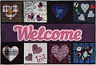 Коврик влаговпитывающий «Welcome»