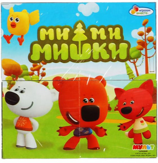 Набор из кубиков «МиМиМишки»