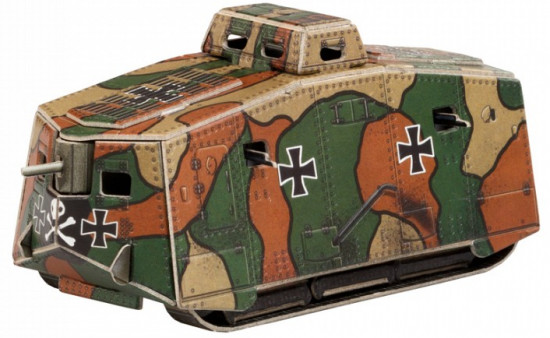 Модель сборная «Танк A7V Sturmpanzerwagen»