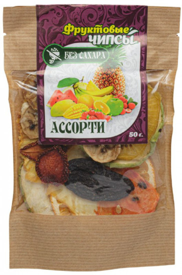 Чипсы фруктовые «Ассорти»