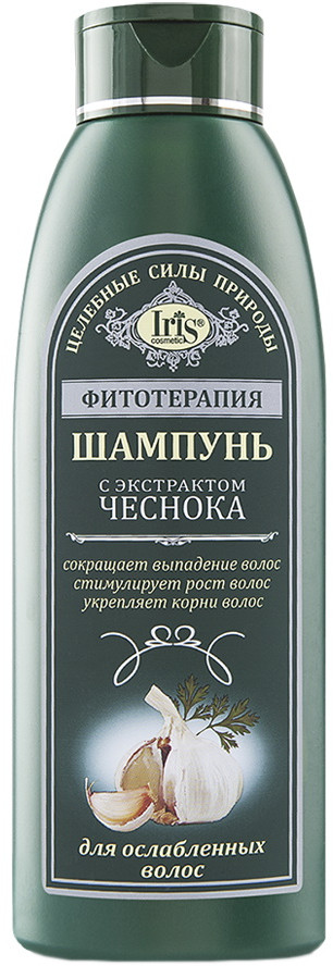 Шампунь для волос с экстрактом чеснока | Phytotherapy | Iris Cosmetic