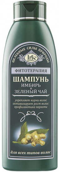 Шампунь для волос «Имбирь и зеленый чай»