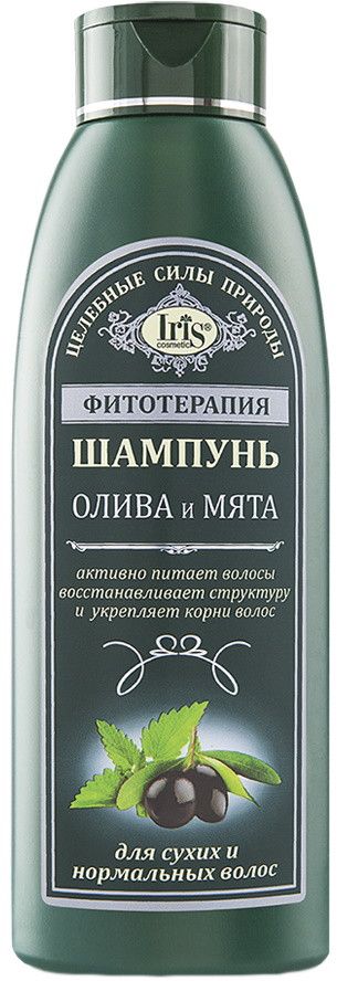 Шампунь для волос «Олива и мята» | Phytotherapy | Iris Cosmetic