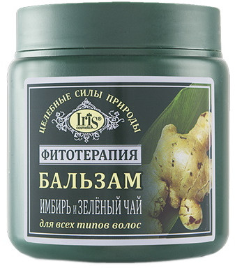 Бальзам для волос «Имбирь и зеленый чай»