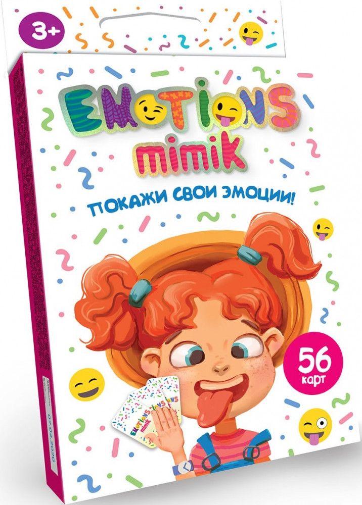 Игра настольная «Emotions Mimik» | Danko Toys