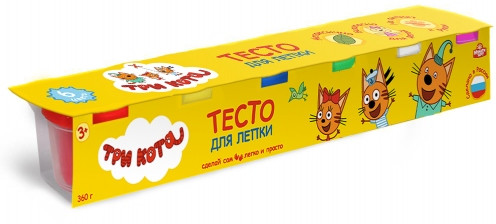 Тесто для лепки «Три Кота»