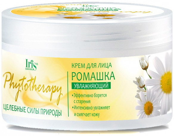 Крем для лица с экстрактом ромашки | Фитотерапия | Iris Cosmetic