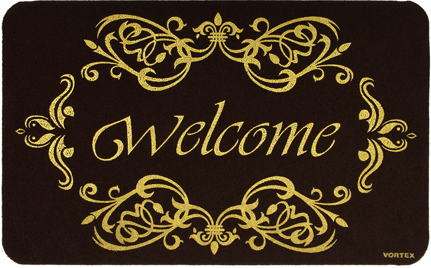Коврик придверный ажурный «Welcome» | Welcome | VORTEX