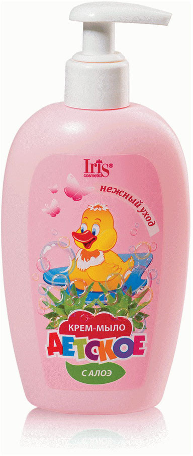 Крем-мыло детское с алоэ | Iris Cosmetic