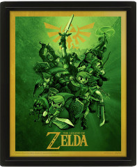 Постер 3D «The Legend Of Zelda»