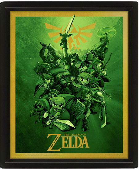 Постер 3D «The Legend Of Zelda»