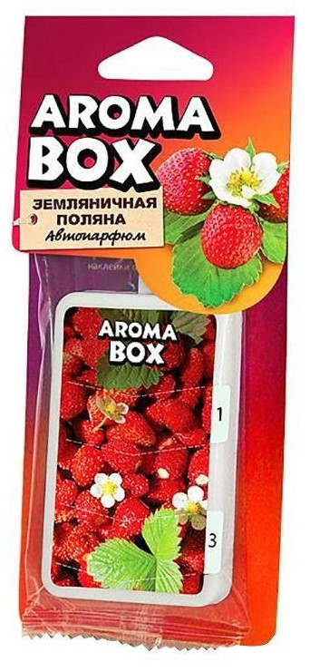 Ароматизатор подвесной «Земляничная поляна» | Fouette
