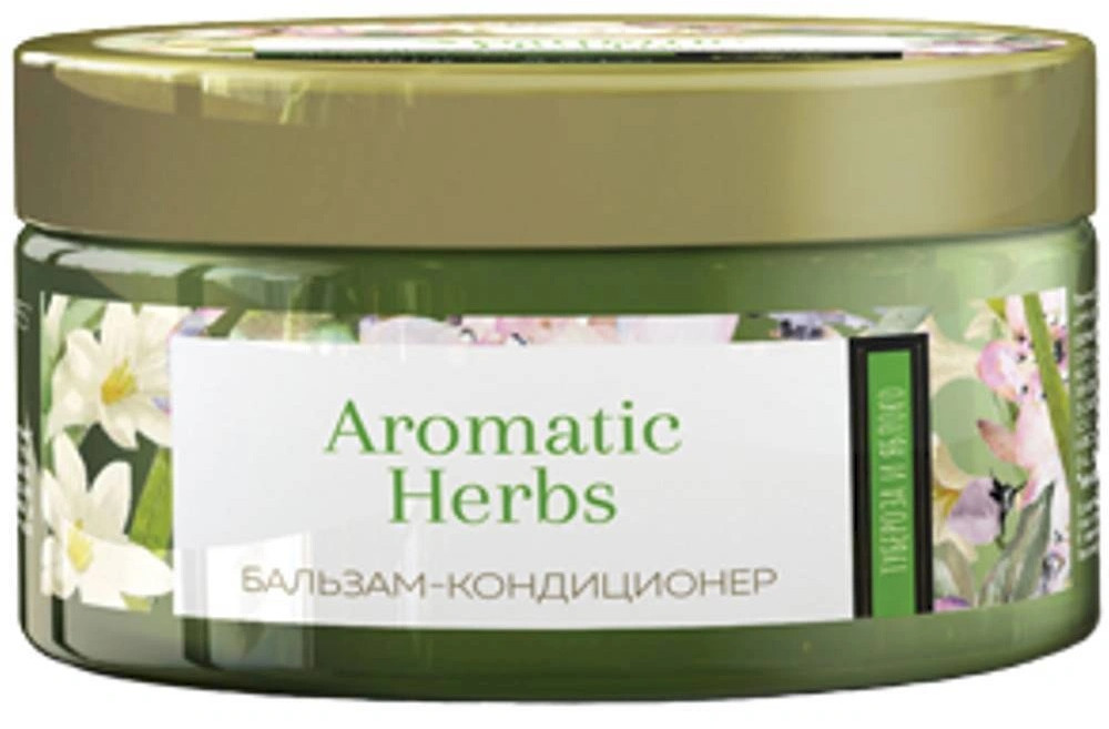Бальзам-кондиционер для волос «Тубероза и яблоко» | Aromatic Herbs | Romax