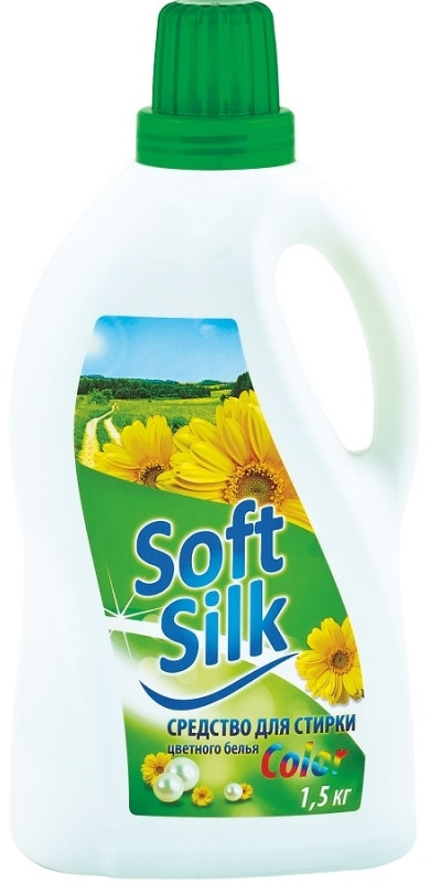 Средство для стирки цветного белья | Soft Silk | Romax