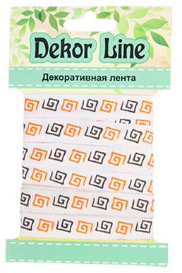 Лента репсовая «Меандр»