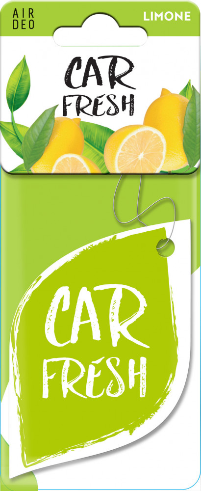 Ароматизатор подвесной сухой «Lemon» | Car Fresh Airfreshener | Paloma