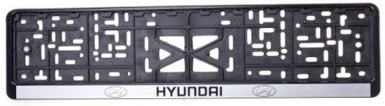 Рамка для номера «Hyundai»