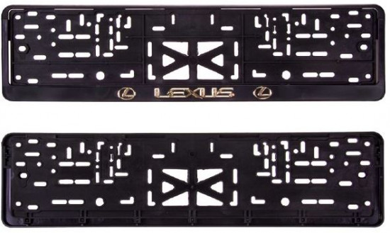 Рамка для номера «Lexus»