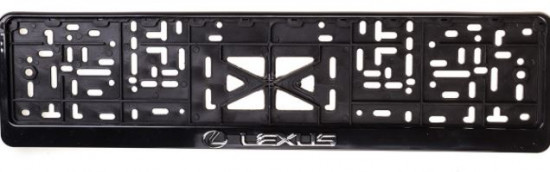 Рамка для номера «Lexus»