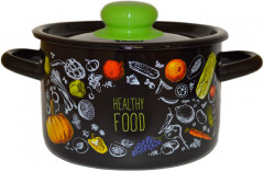 Кастрюля с крышкой «Healthy food»
