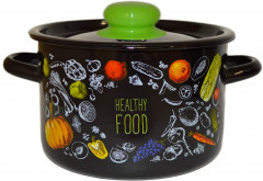 Кастрюля с крышкой «Healthy food»