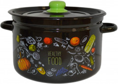 Кастрюля с крышкой «Healthy food»