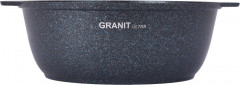 Кастрюля-жаровня с крышкой «Granit Ultra Blue»