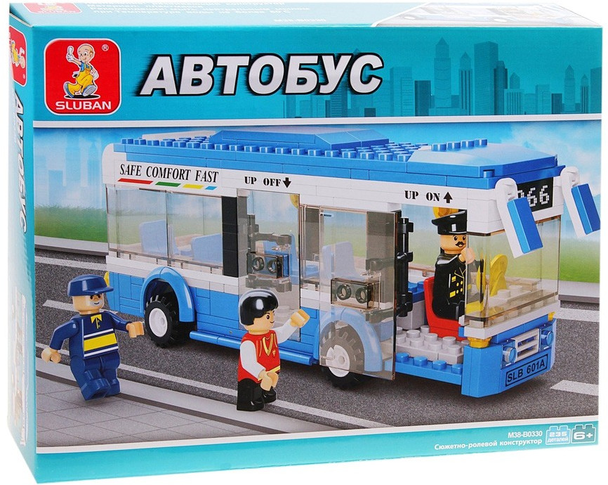 Конструктор «Автобус» | Автобус | SLUBAN