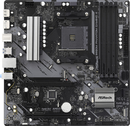 Материнская плата Gigabyte B550M Phantom Gaming 4
