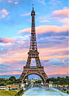 Картина по номерам «Красивый вечерний Париж»