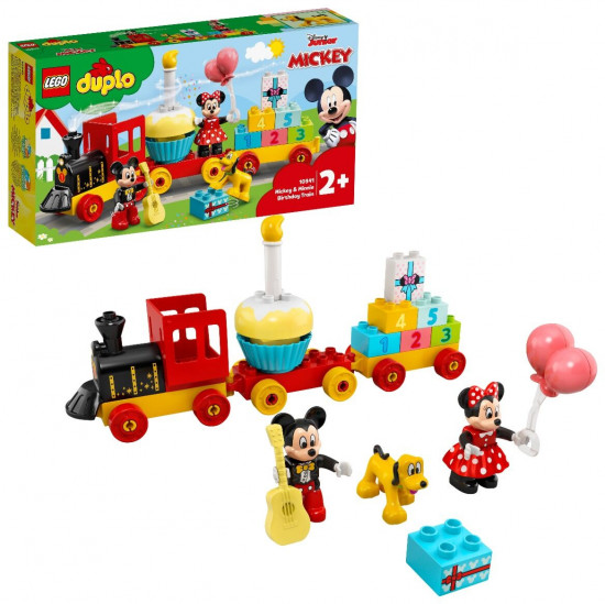 Конструктор LEGO® Duplo 10941 Праздничный поезд Микки и Минни. Mickey & Minnie Birthday Train