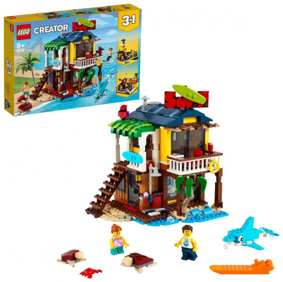 Конструктор LEGO® Creator 31118 Пляжный домик серферов. Surfer Beach House