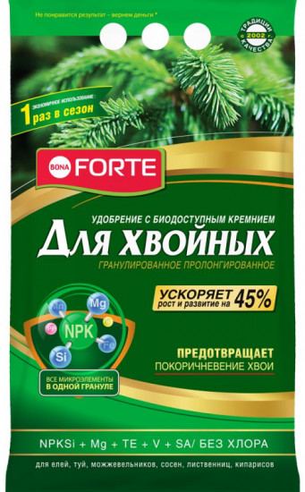 Удобрение пролонгированное минеральное «Хвойное»
